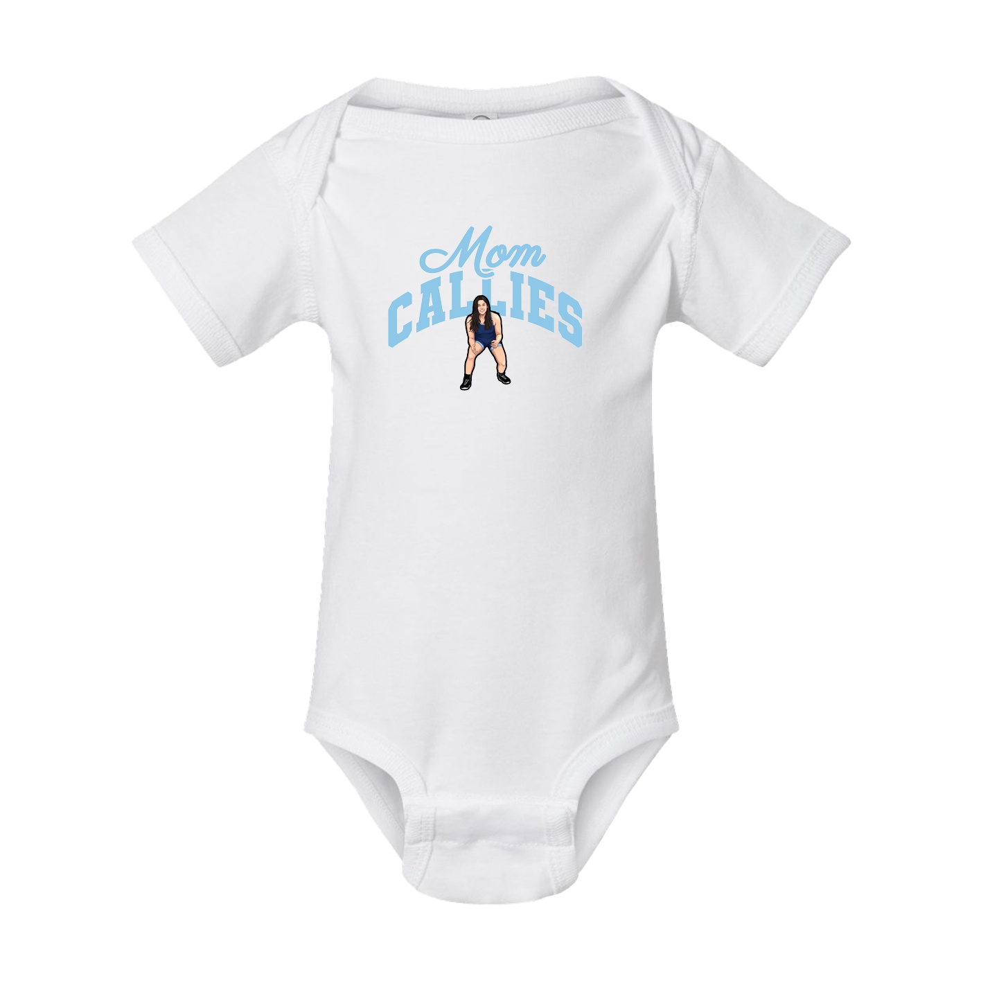 Baby Onesie — Mothers Day Arch in White