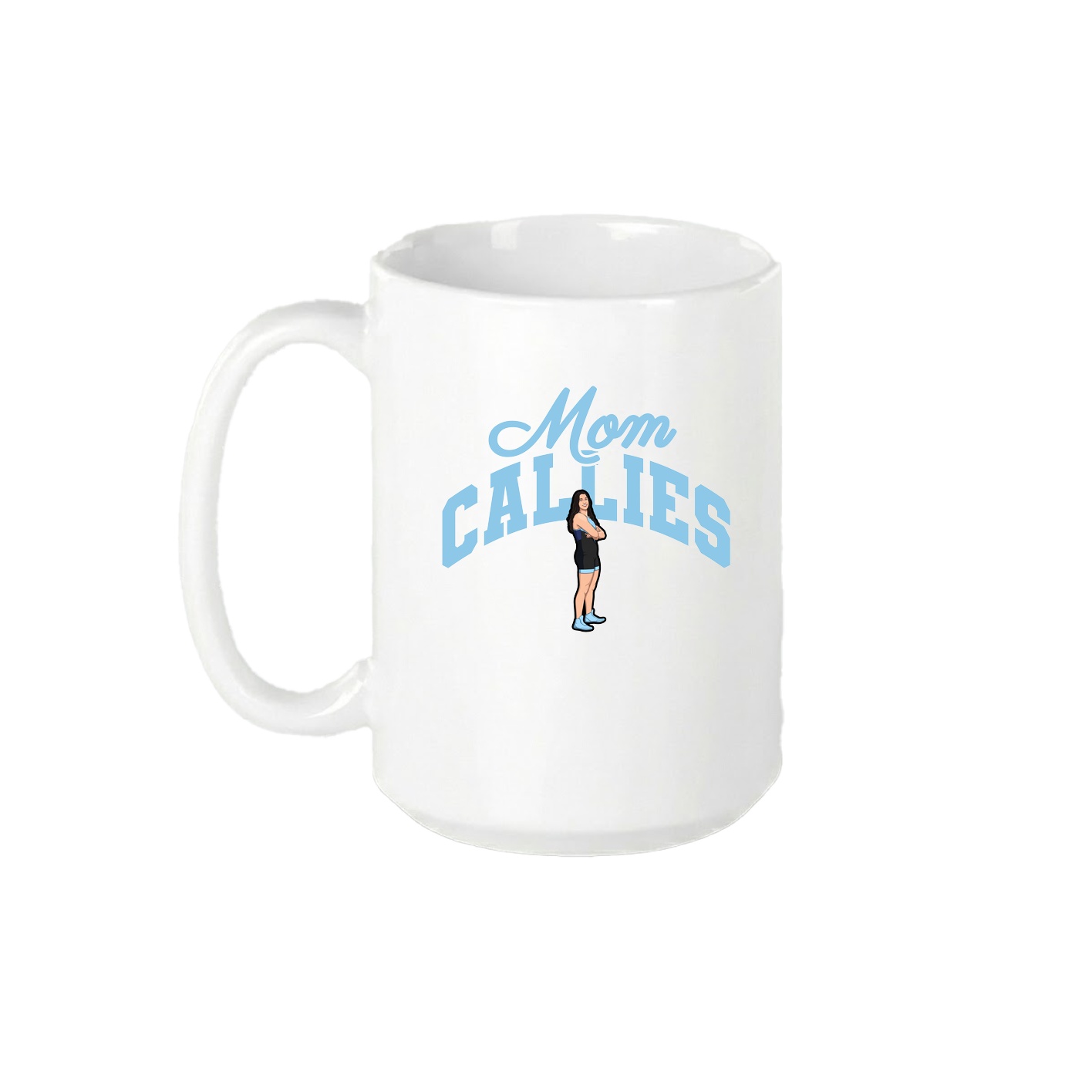 15oz Coffee Mug — Mothers Day Arch in White