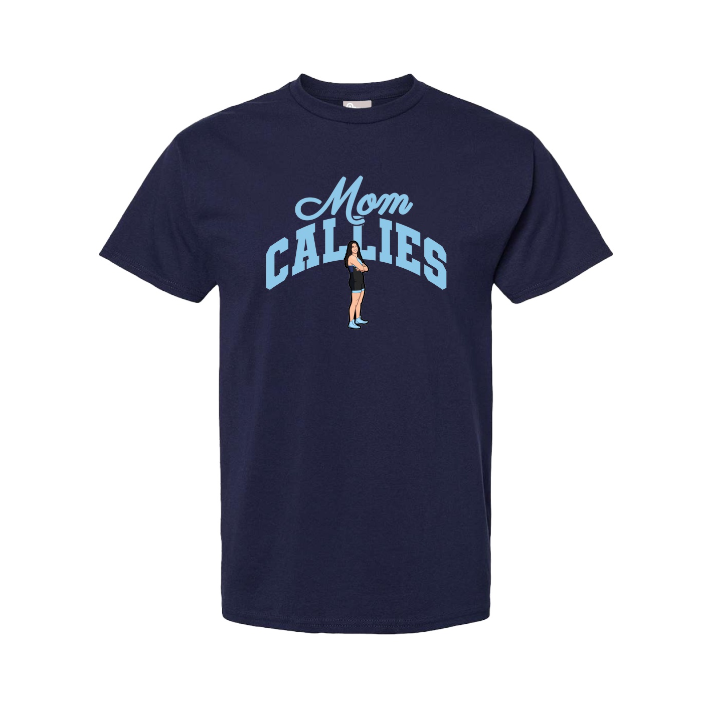 Youth Tee — Mothers Day Arch in Navy