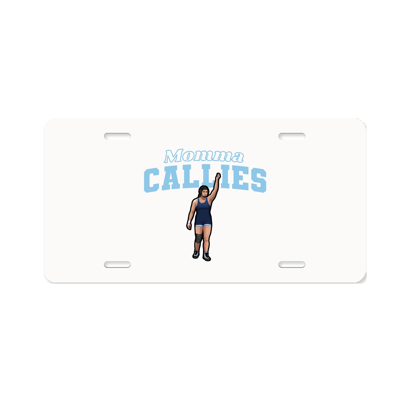 License Plate — Mothers Day Block in Classic