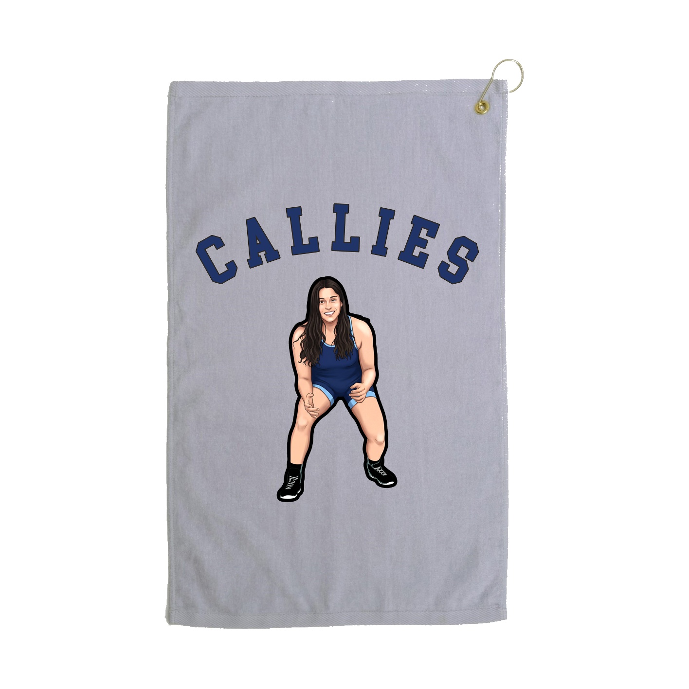 Golf Towel — Shirsey Arch in Grey