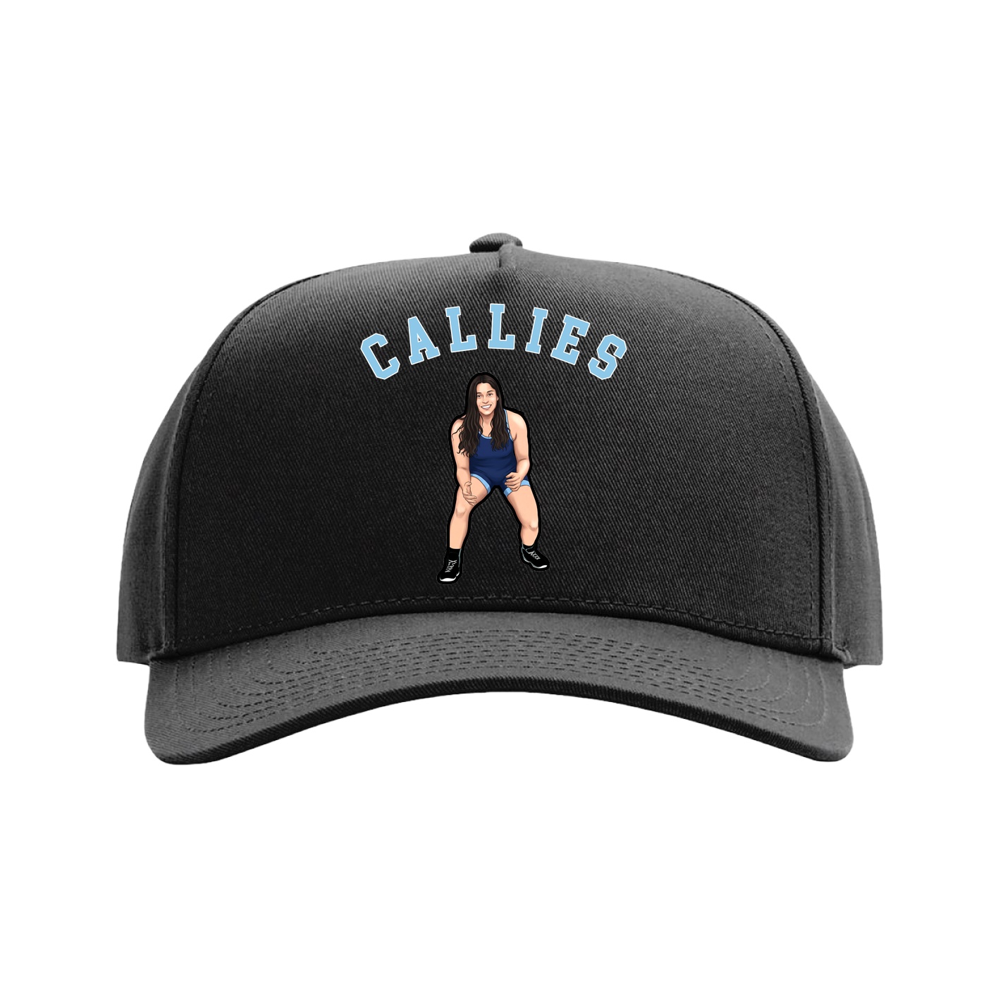 Full Fabric Five-Panel Champ Cap
