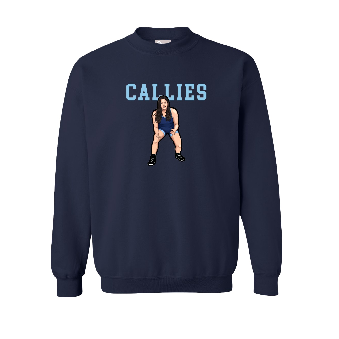 Fleece Crew — Shirsey in Navy