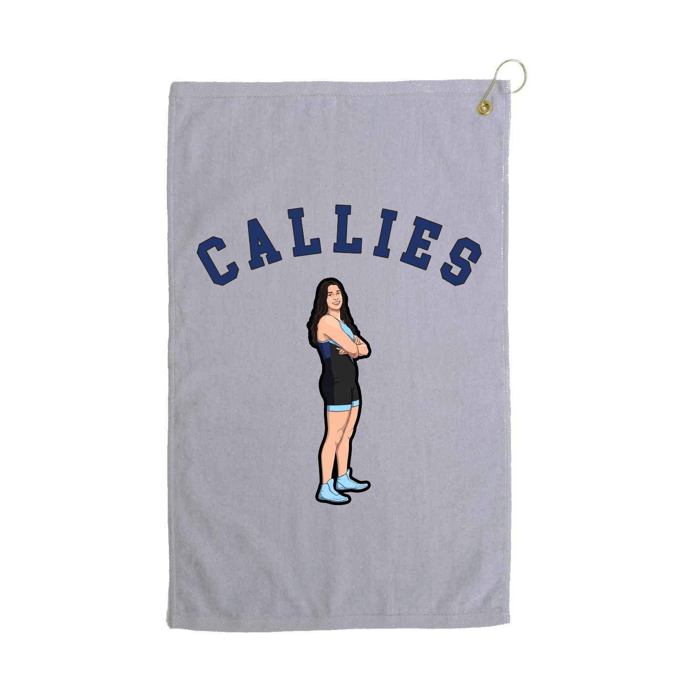 Golf Towel — Shirsey Arch in Grey