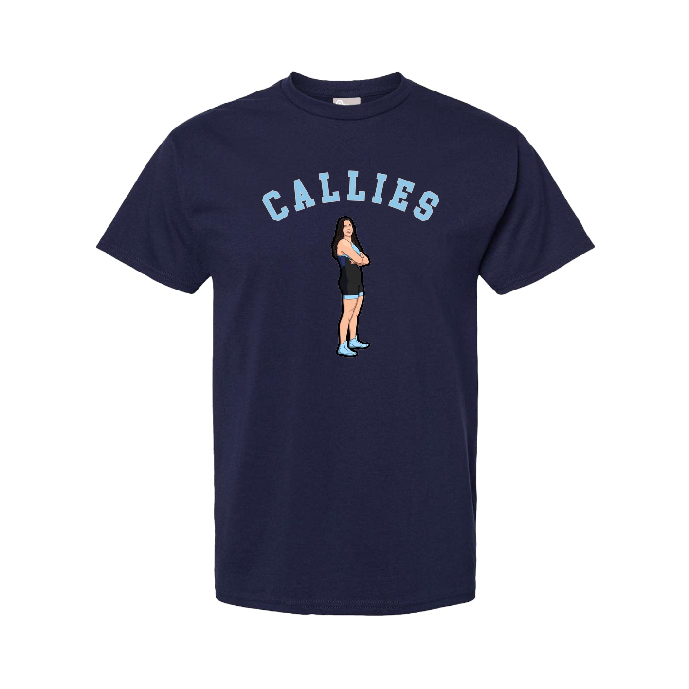 Youth Tee — Shirsey Arch in Navy