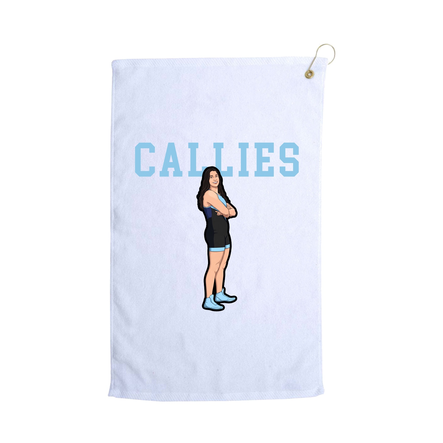 Golf Towel — Shirsey in White