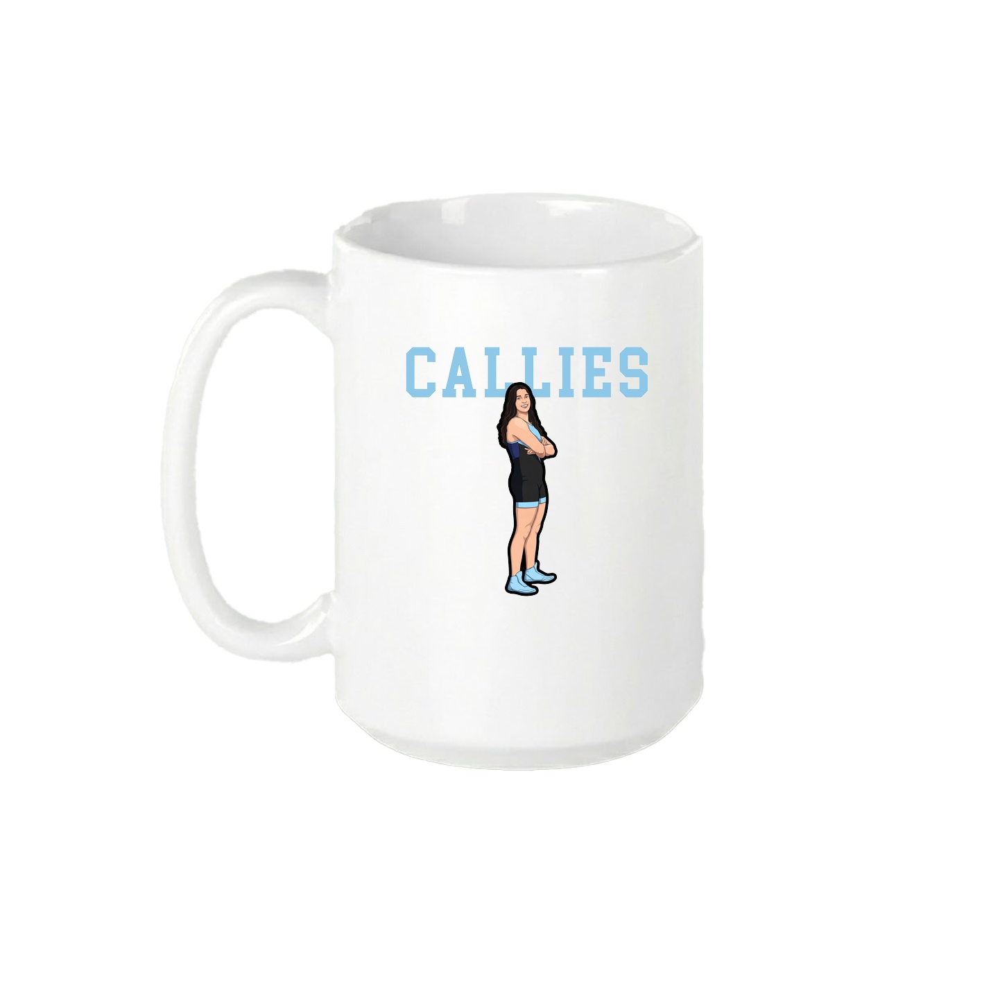 15oz Coffee Mug — Shirsey in White