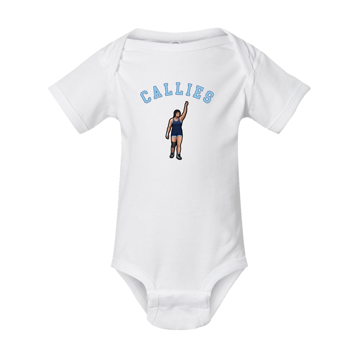 Baby Onesie — Shirsey Arch in White