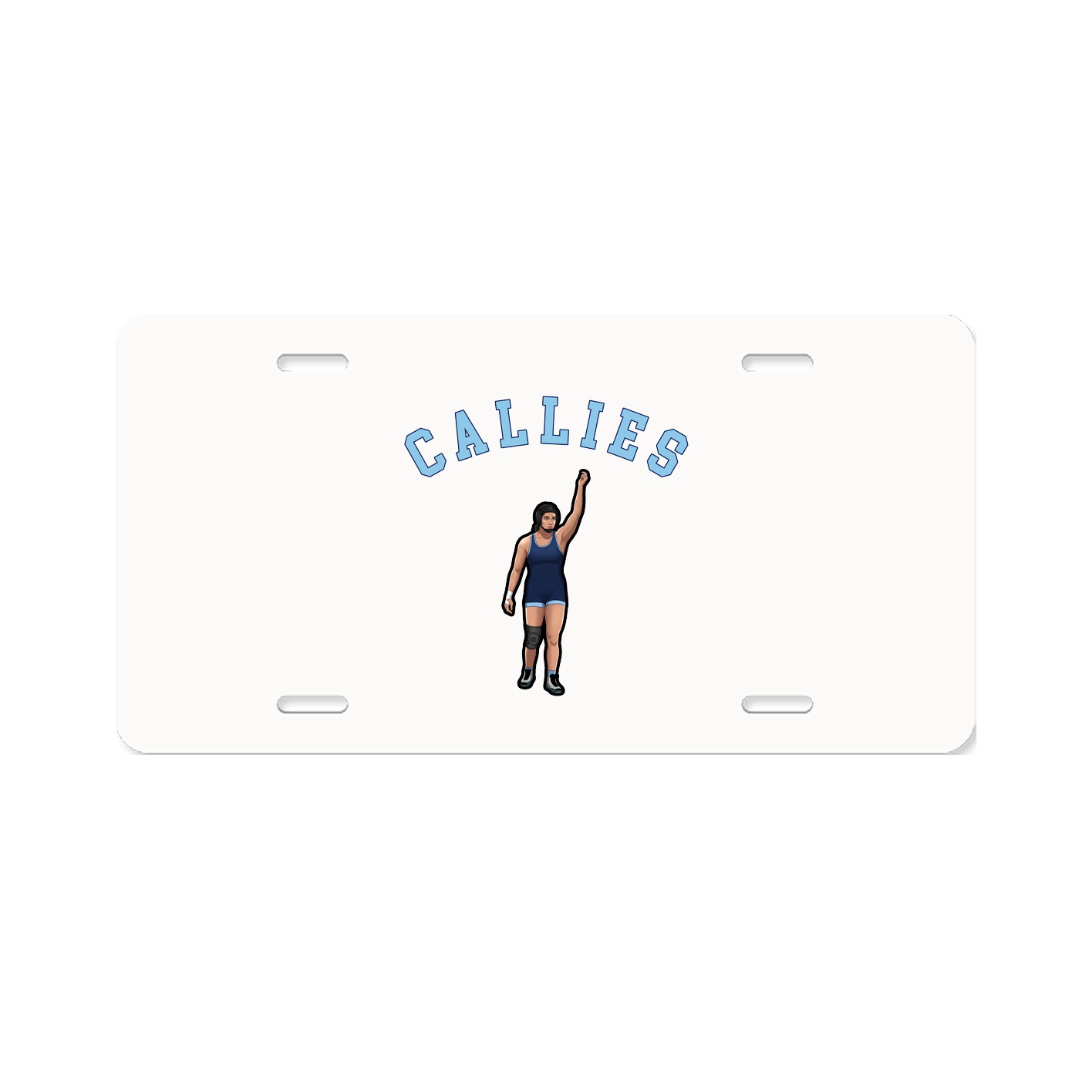 License Plate — Shirsey Arch in Classic