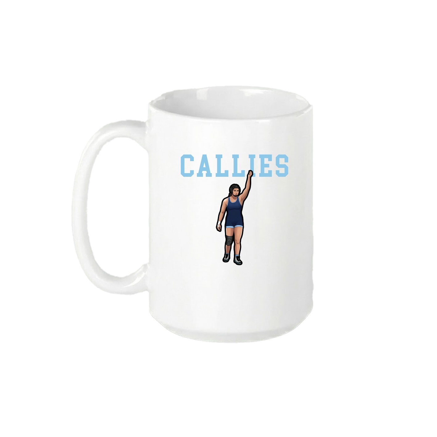 15oz Coffee Mug — Shirsey in White