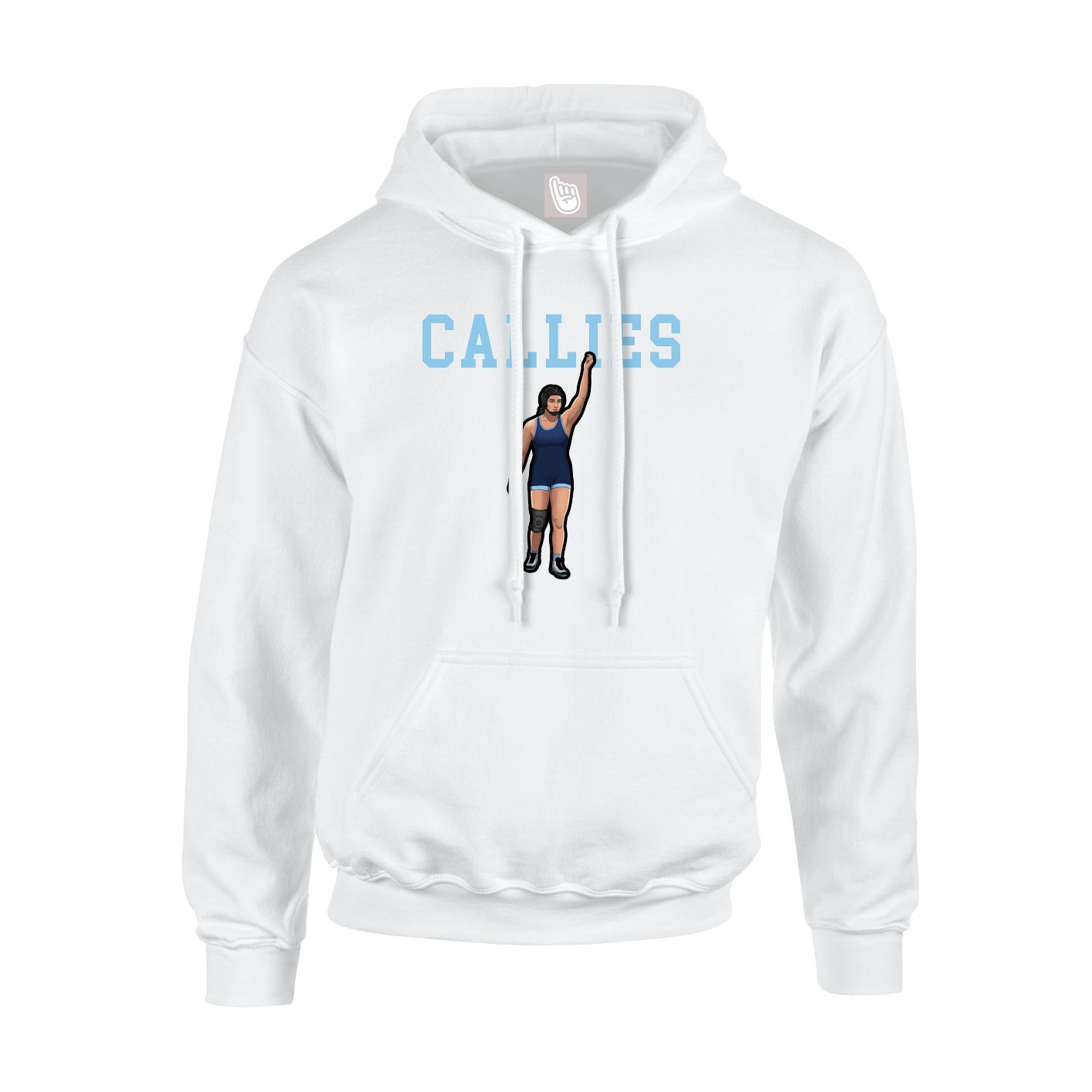 Hoodie — Shirsey in White