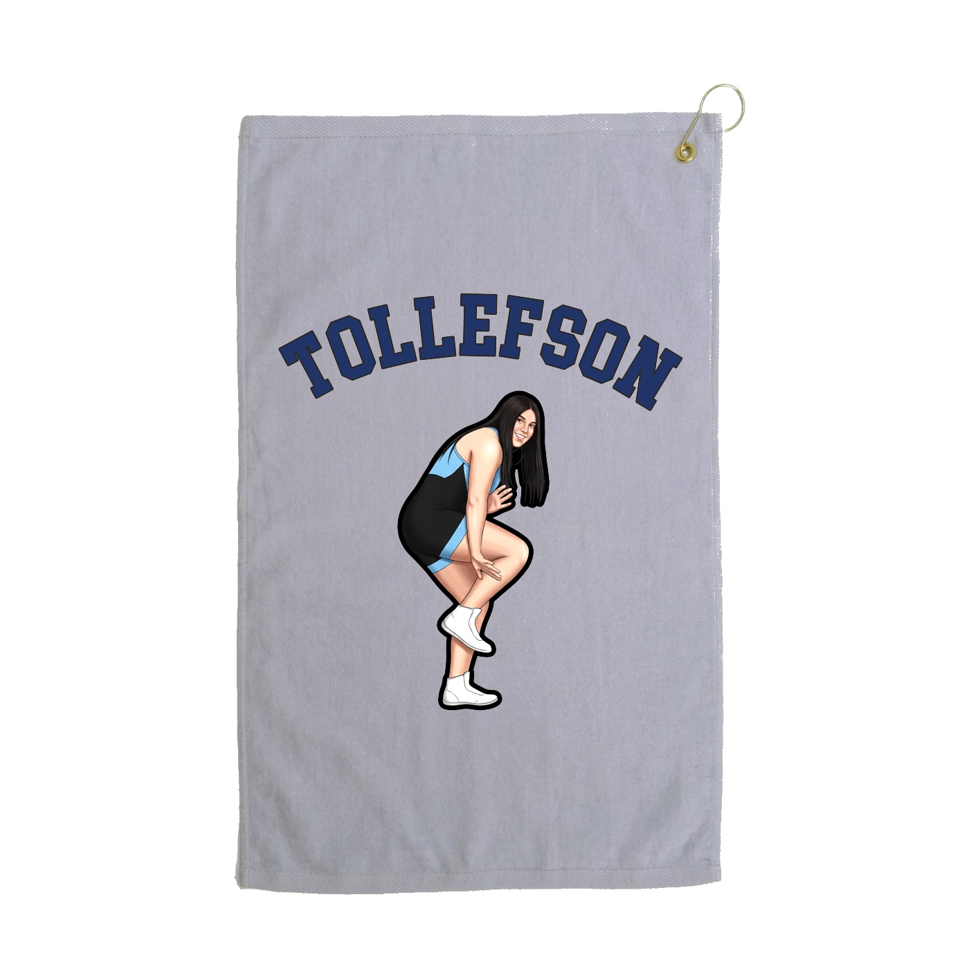 Golf Towel — Shirsey Arch in Grey