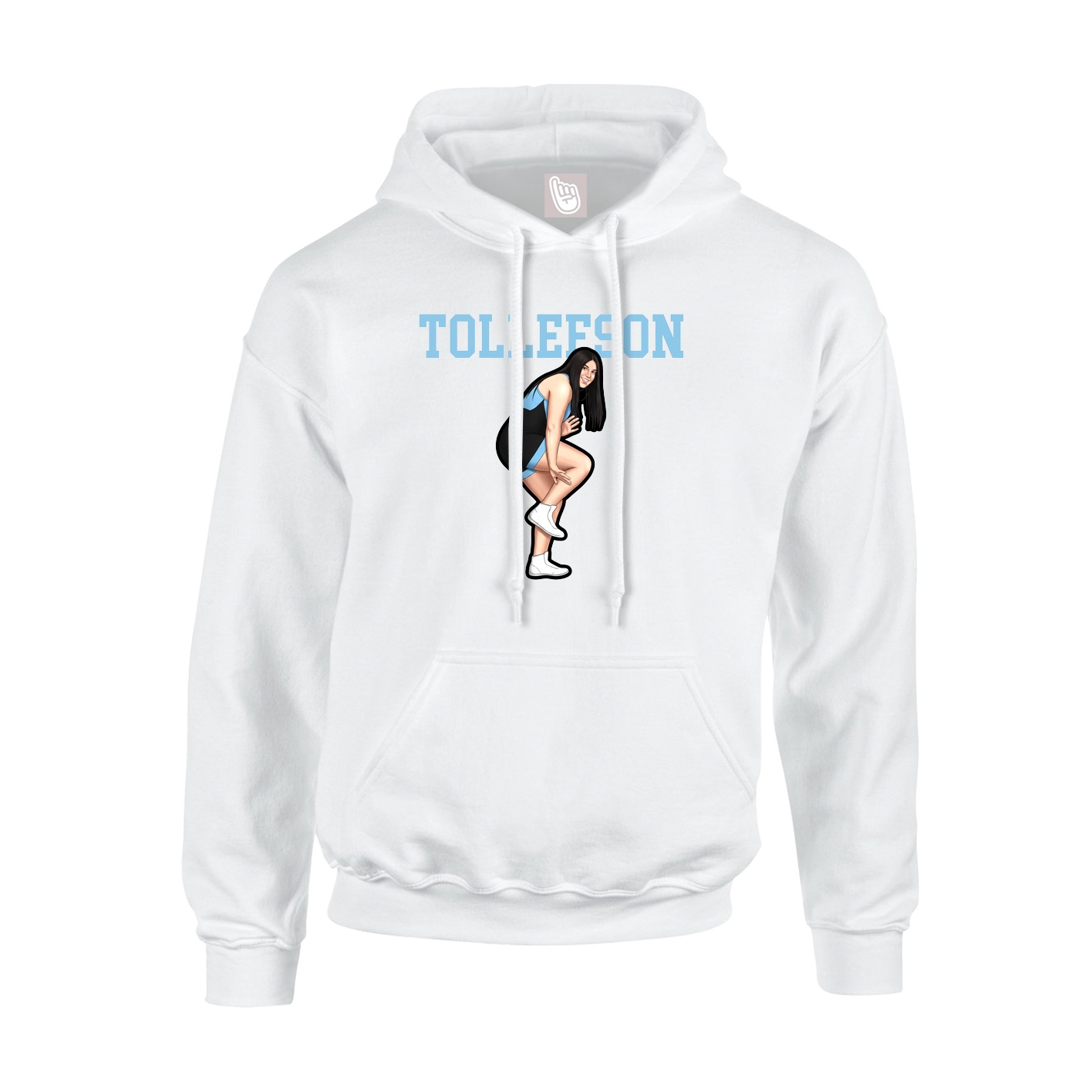 Youth Hoodie — Shirsey in White