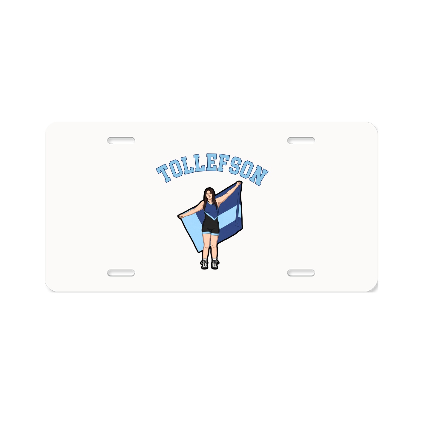 License Plate — Shirsey Arch in Classic