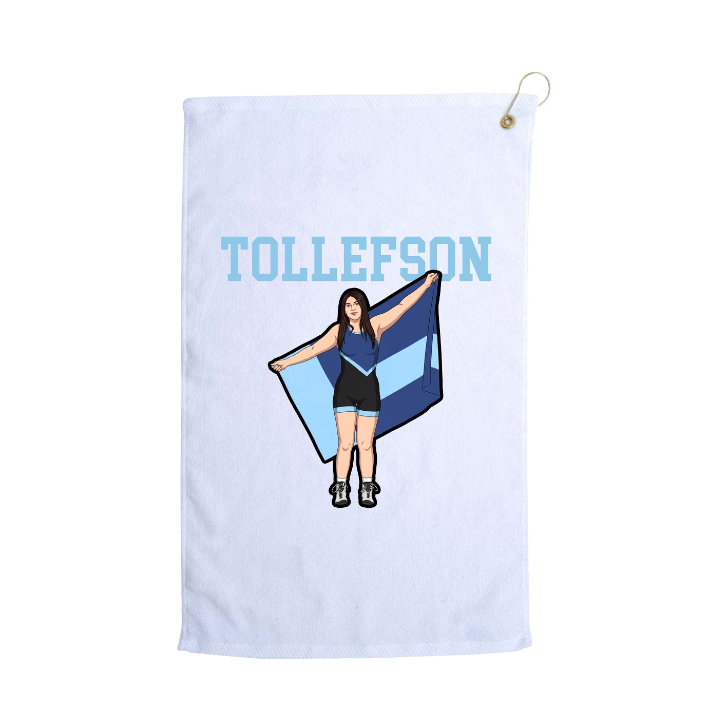 Golf Towel — Shirsey in White