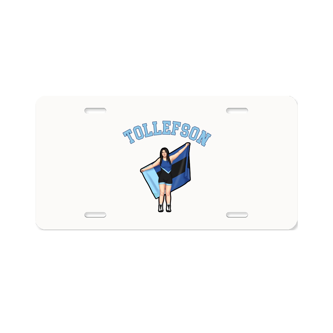 License Plate — Shirsey Arch in Classic