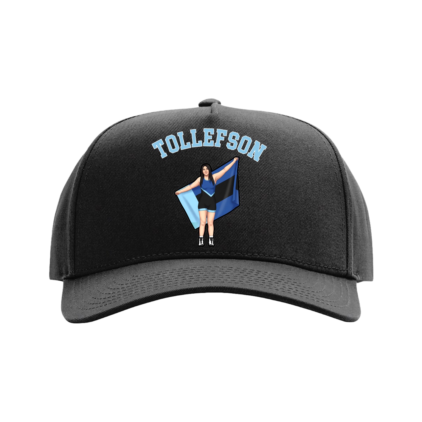 Full Fabric Five-Panel Champ Cap