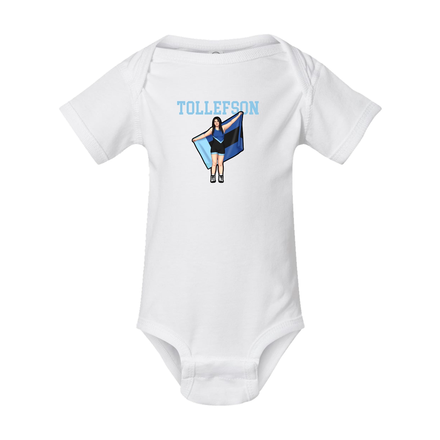 Baby Onesie — Shirsey in White