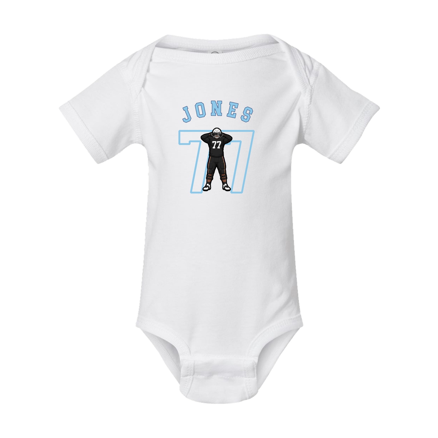 Baby Onesie — Shirsey Arch in White