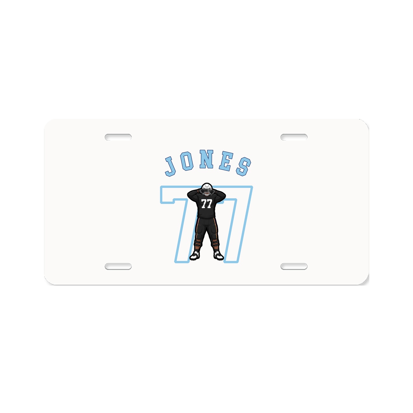 License Plate — Shirsey Arch in Classic