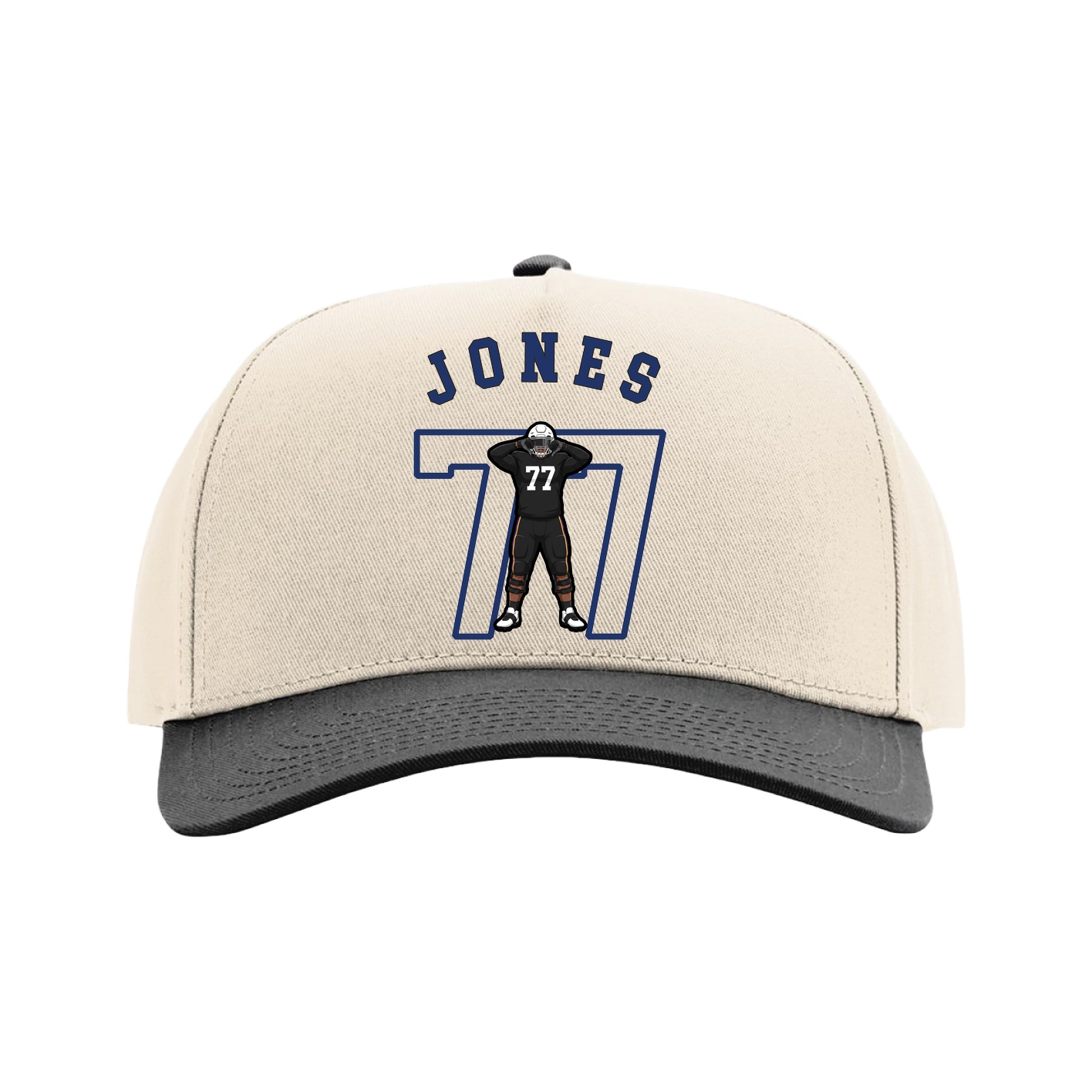 Full Fabric Five-Panel Champ Cap