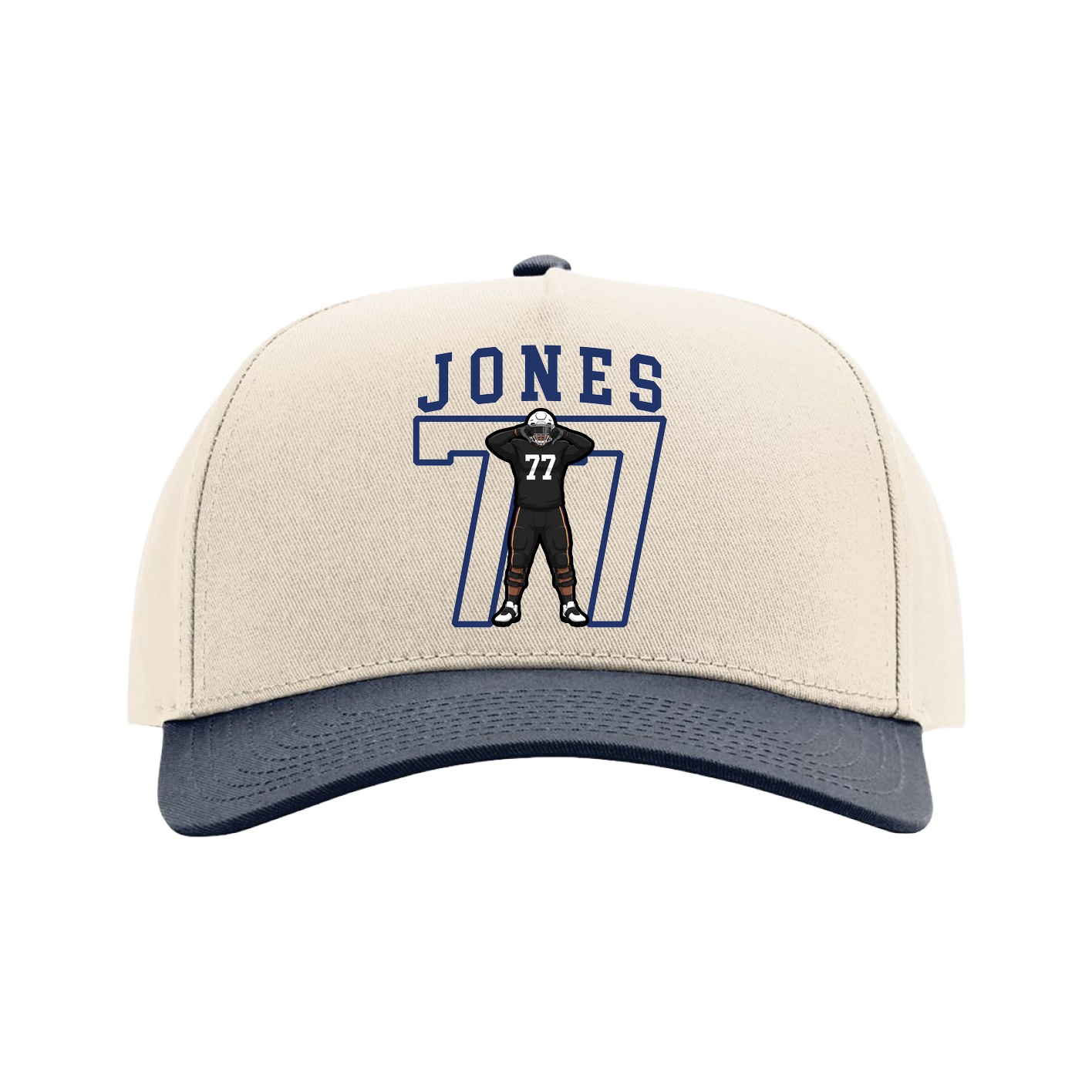 Full Fabric Five-Panel Champ Cap