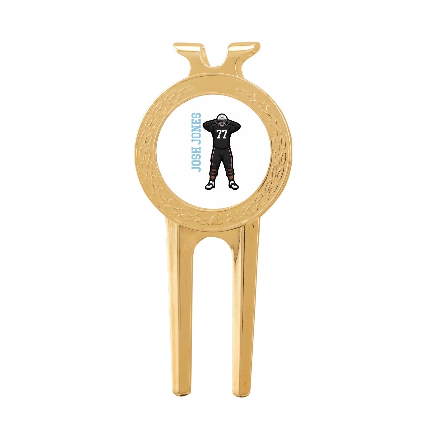 Divot Tool with Ball Marker — Name Vertical in Classic