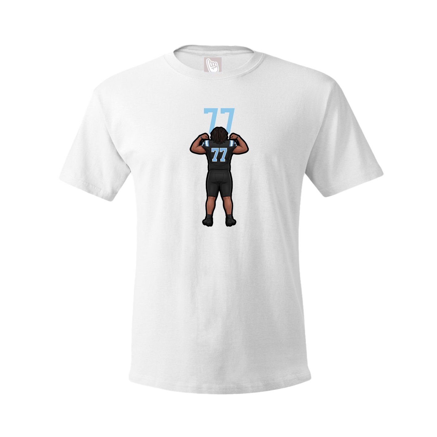 Tee — Number Top in White