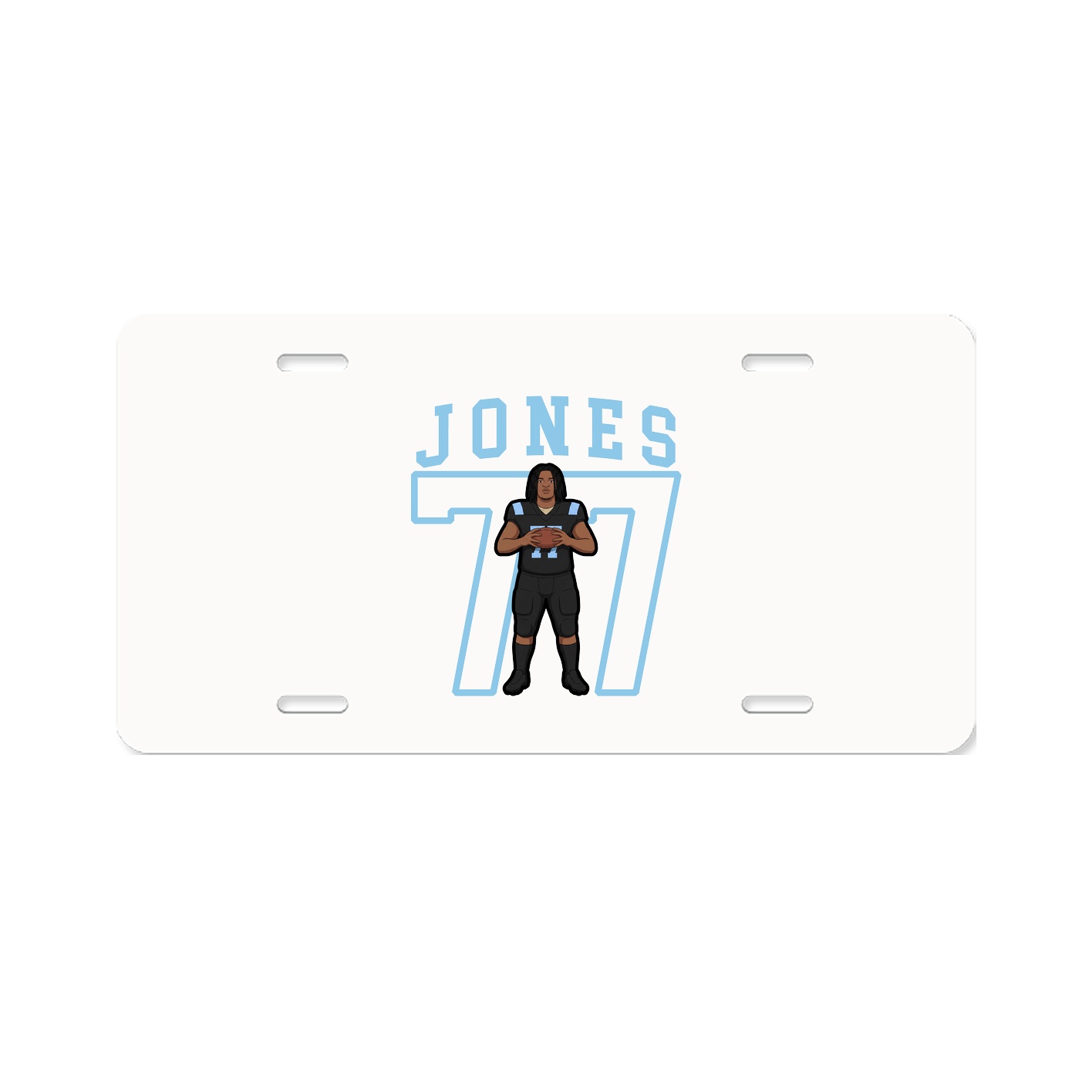 Aluminum License Plate