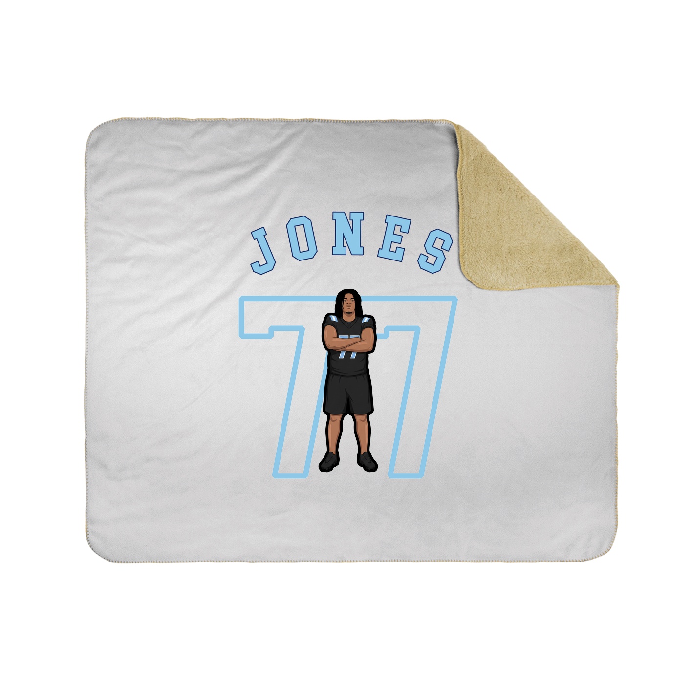 Throw Blanket — Shirsey Arch in White