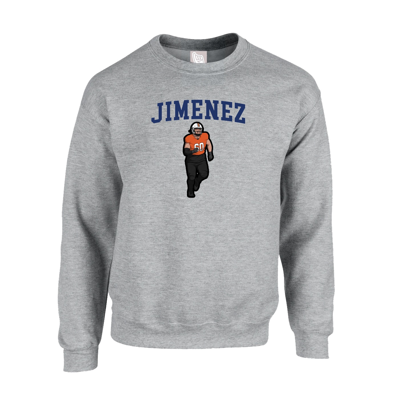 Fleece Crew — Shirsey in Grey