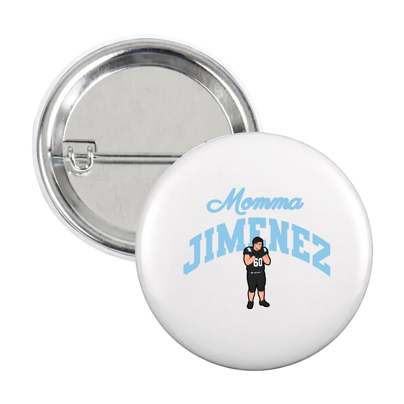 Game Day Button — Mothers Day Arch in White
