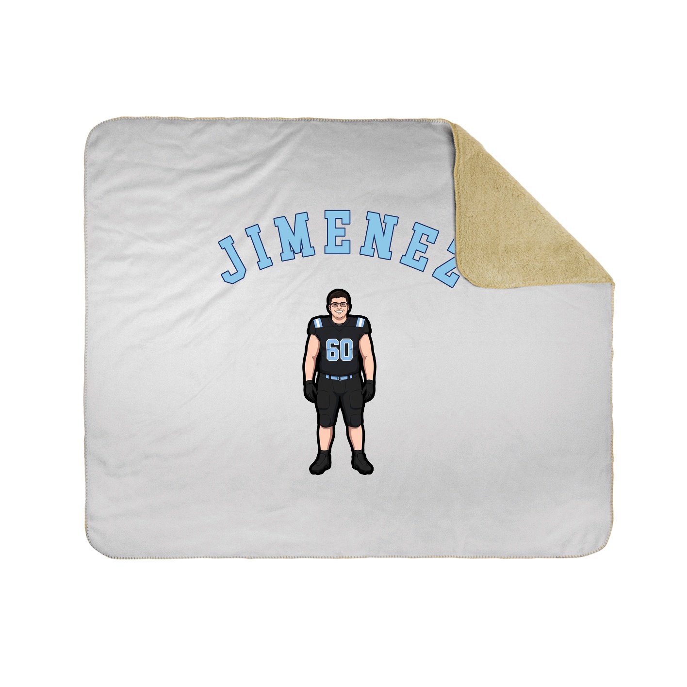 Throw Blanket — Shirsey Arch in White