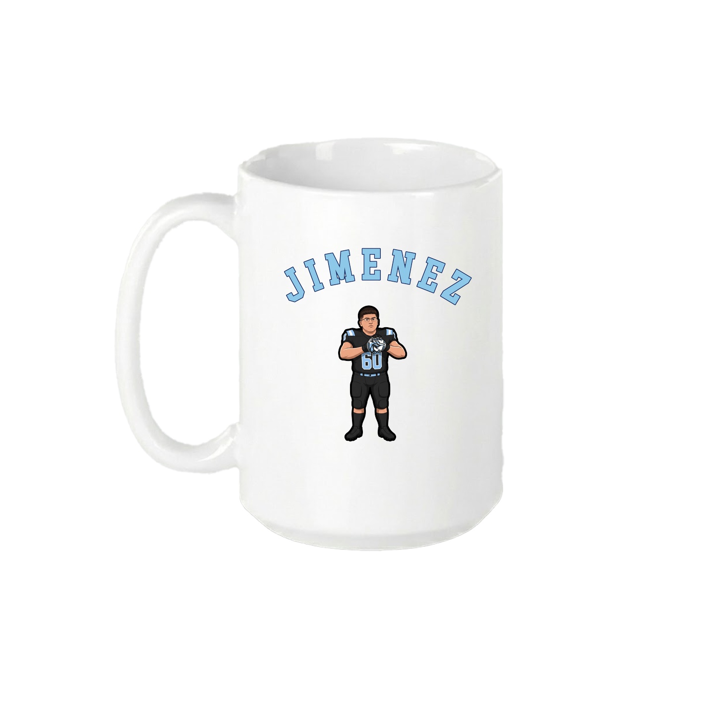 15oz Coffee Mug — Shirsey Arch in White