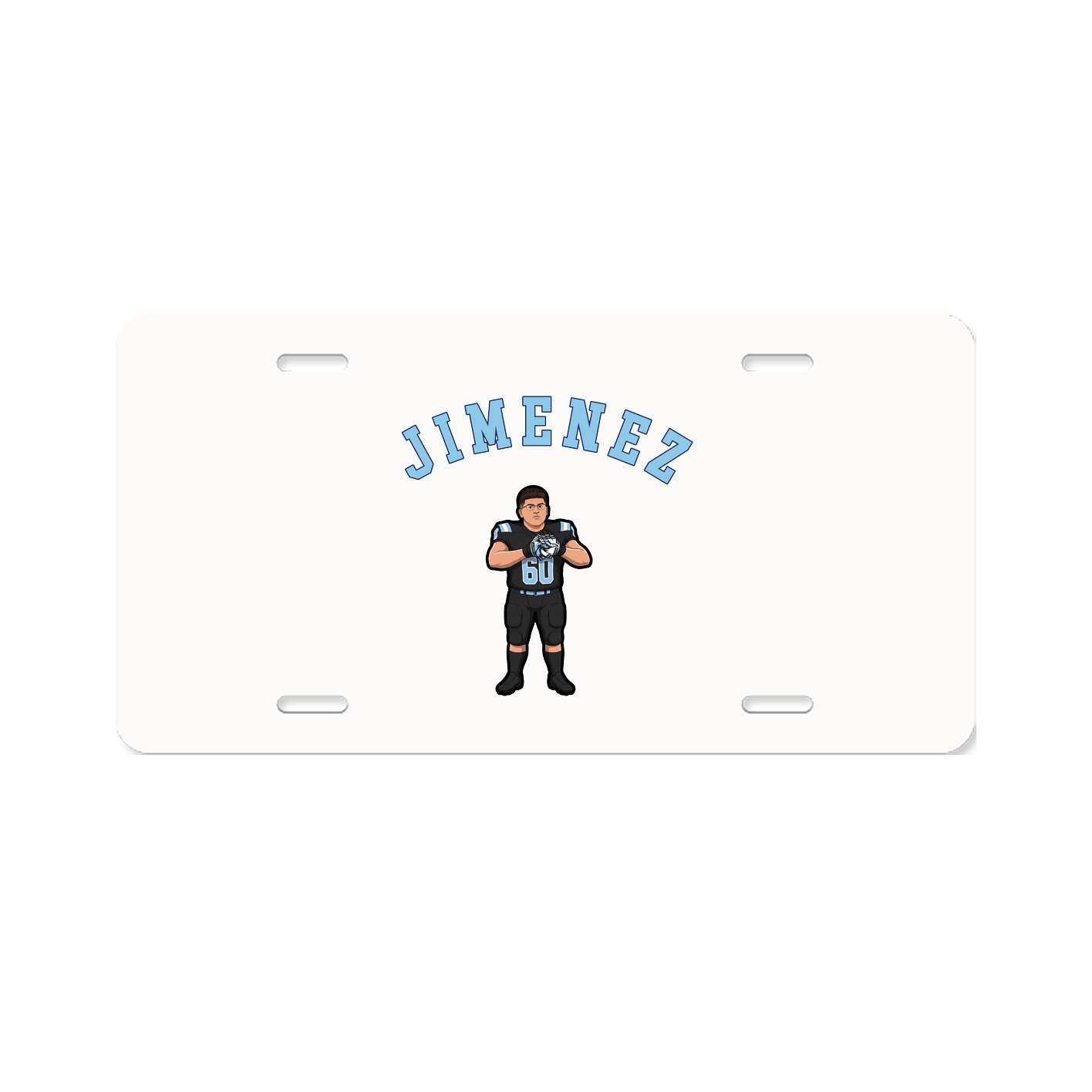 License Plate — Shirsey Arch in Classic