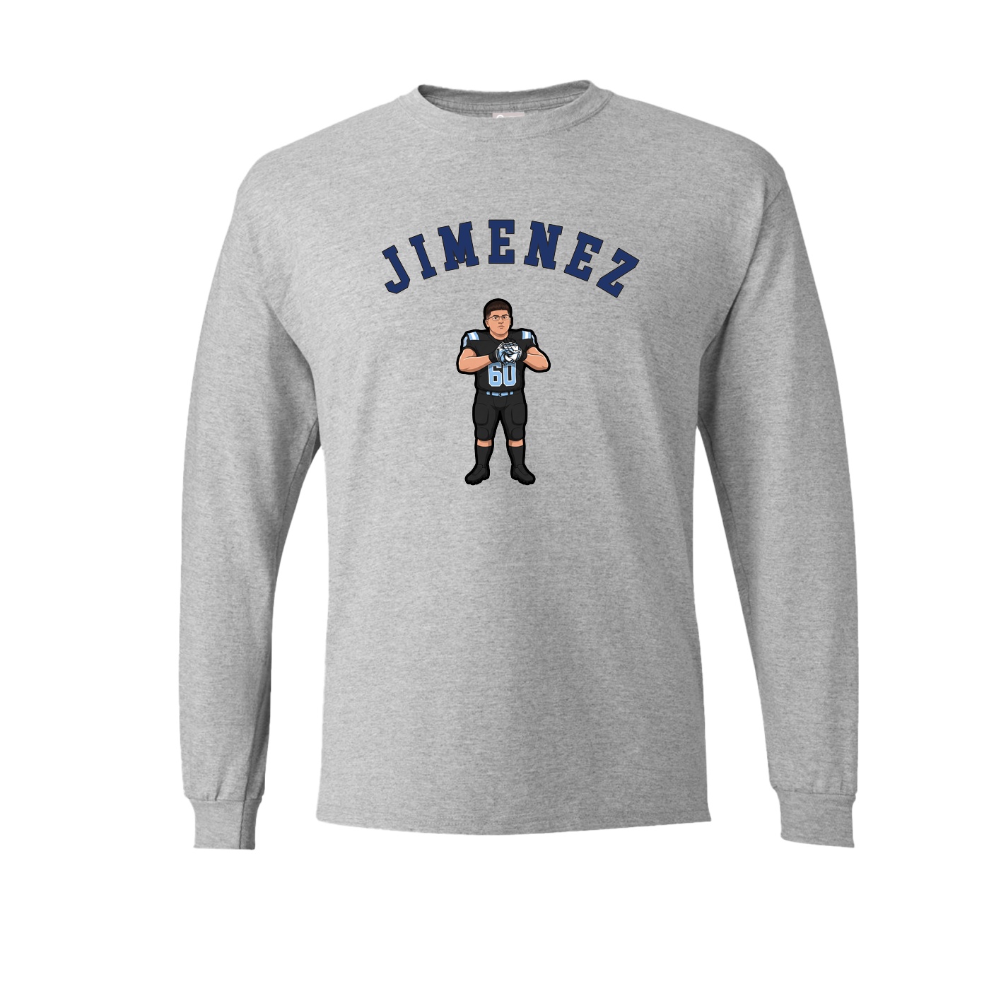 Long Sleeve Tee — Shirsey Arch in Grey