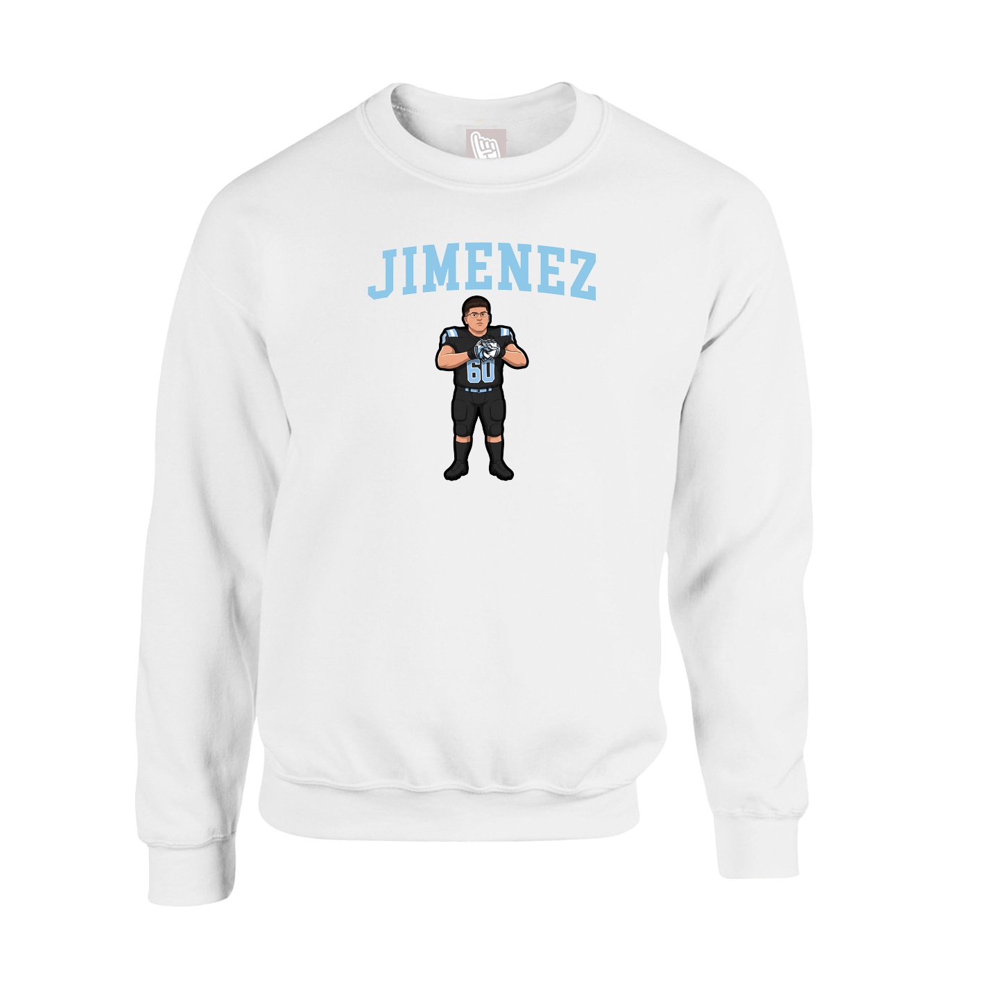 Fleece Crew — Shirsey in White