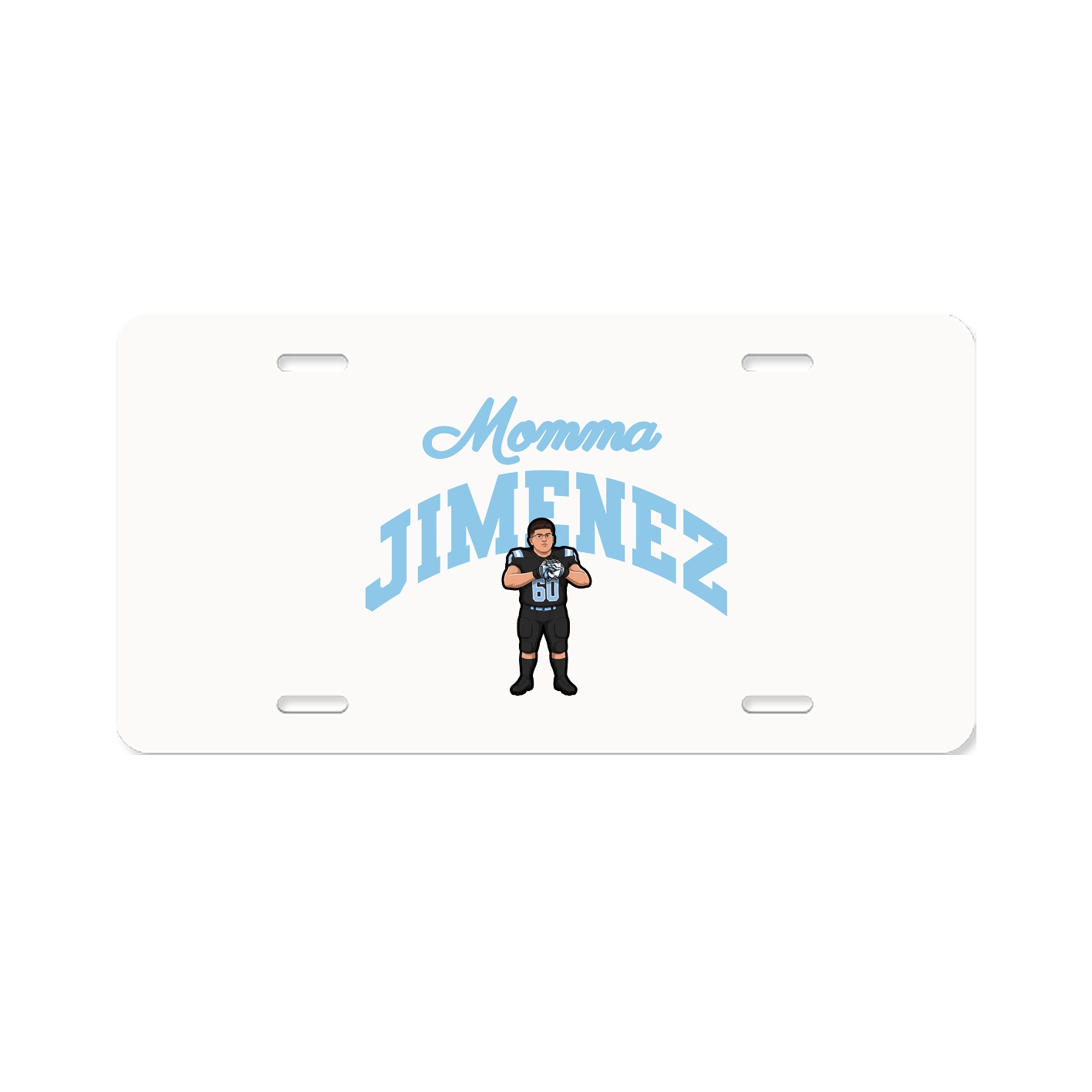 License Plate — Mothers Day Arch in Classic