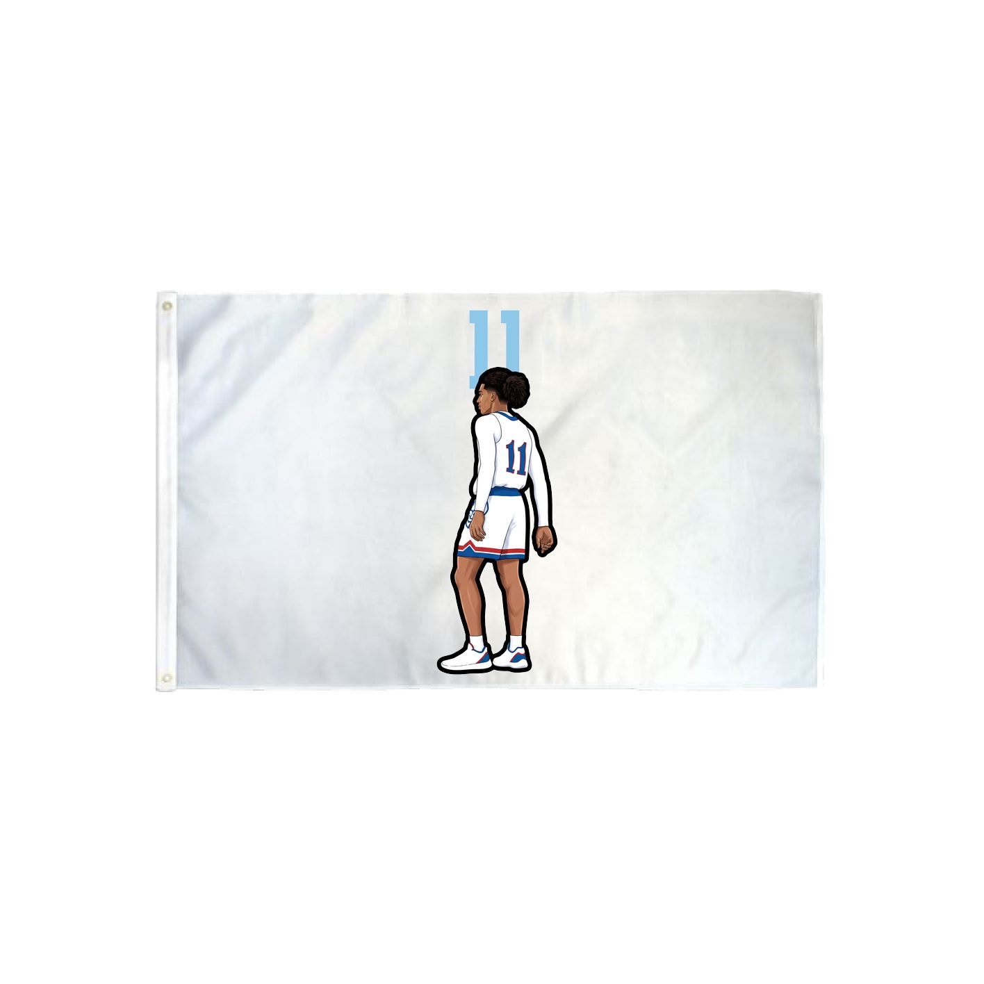 3x5 Flag — Number Top in Classic