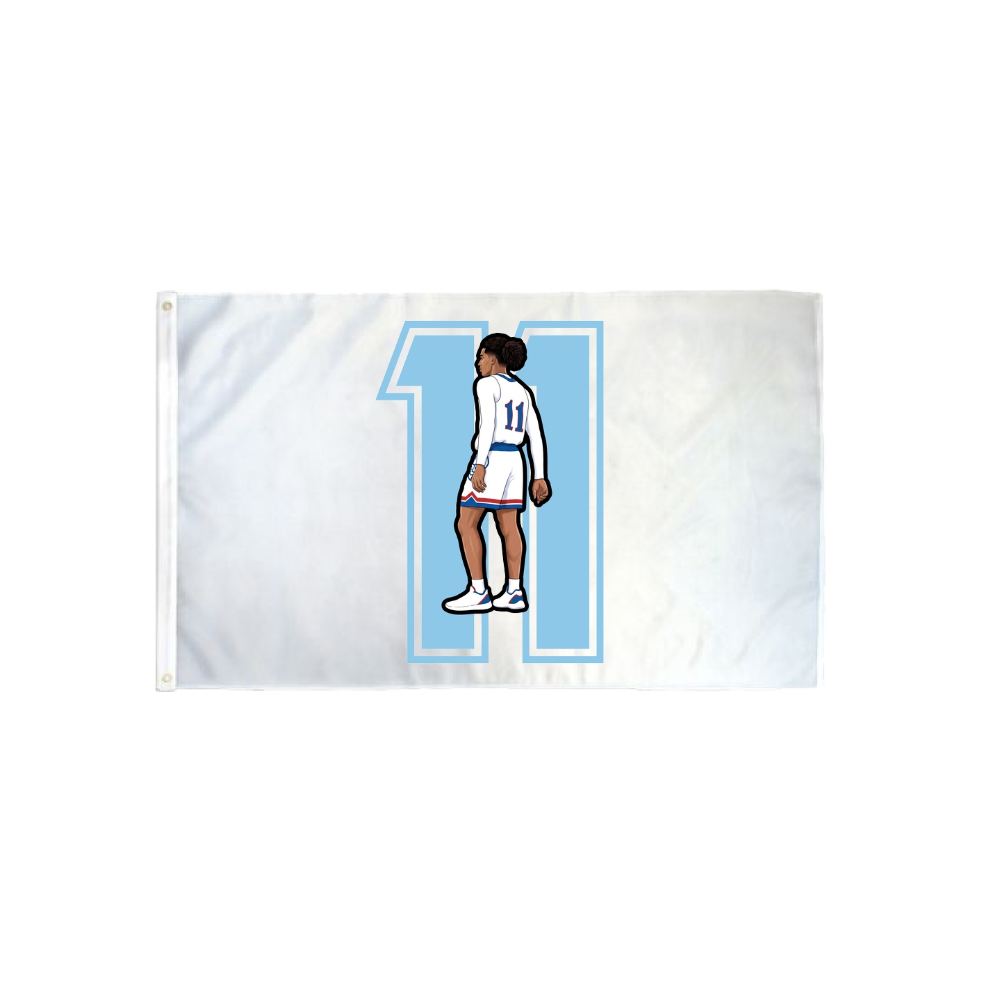 3x5 Flag — Number in Classic