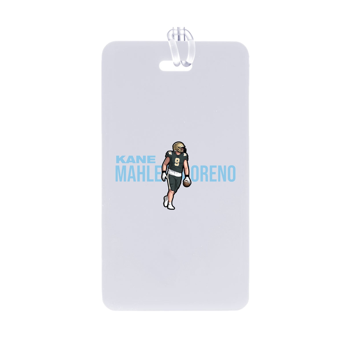 Bag Tag — Player Name in Classic