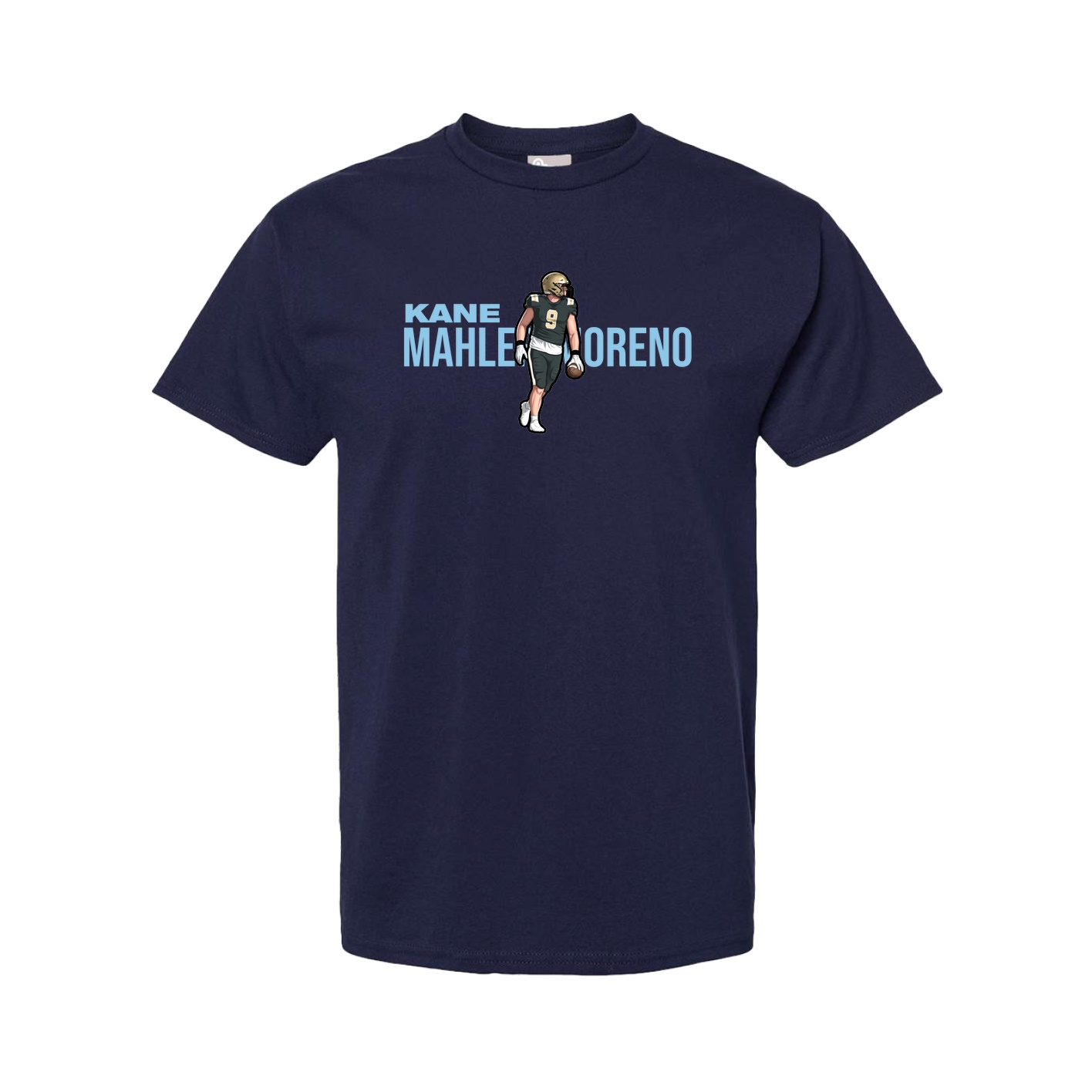 Tee — Player Name in Navy