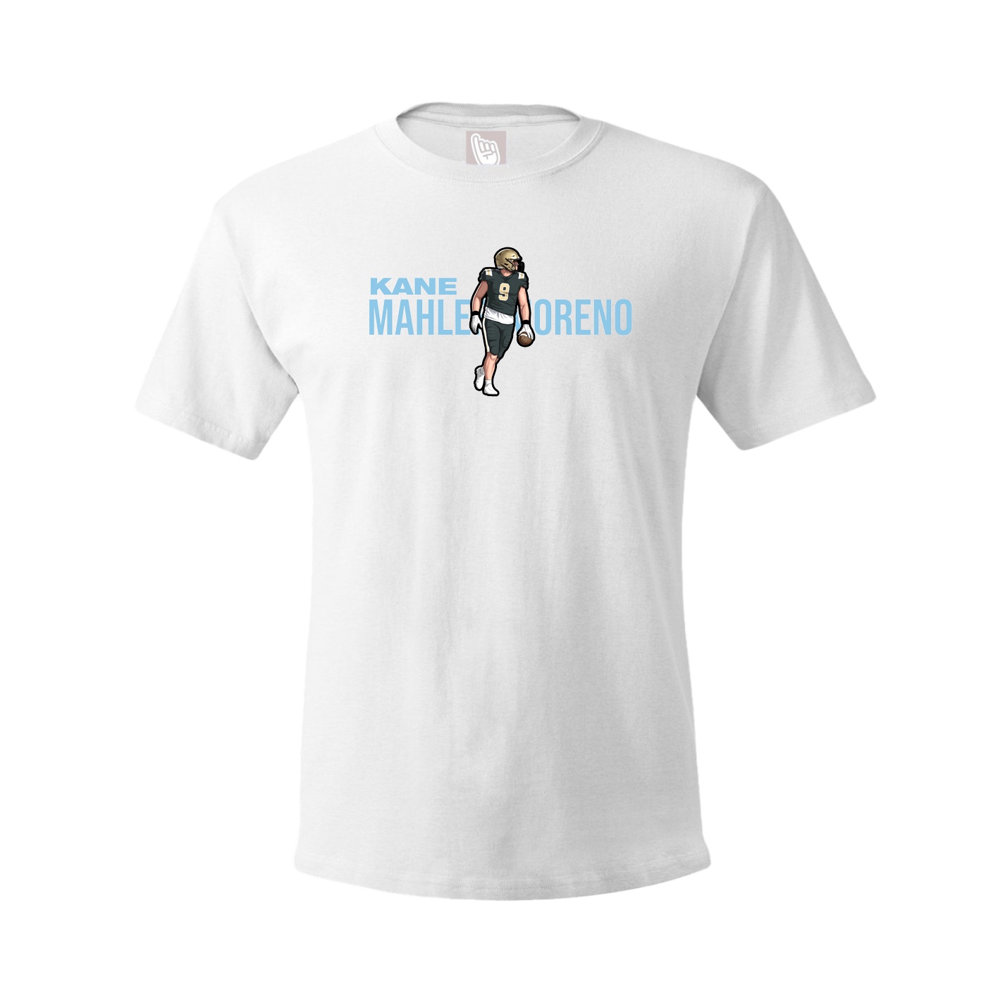 Youth Tee — Player Name in White