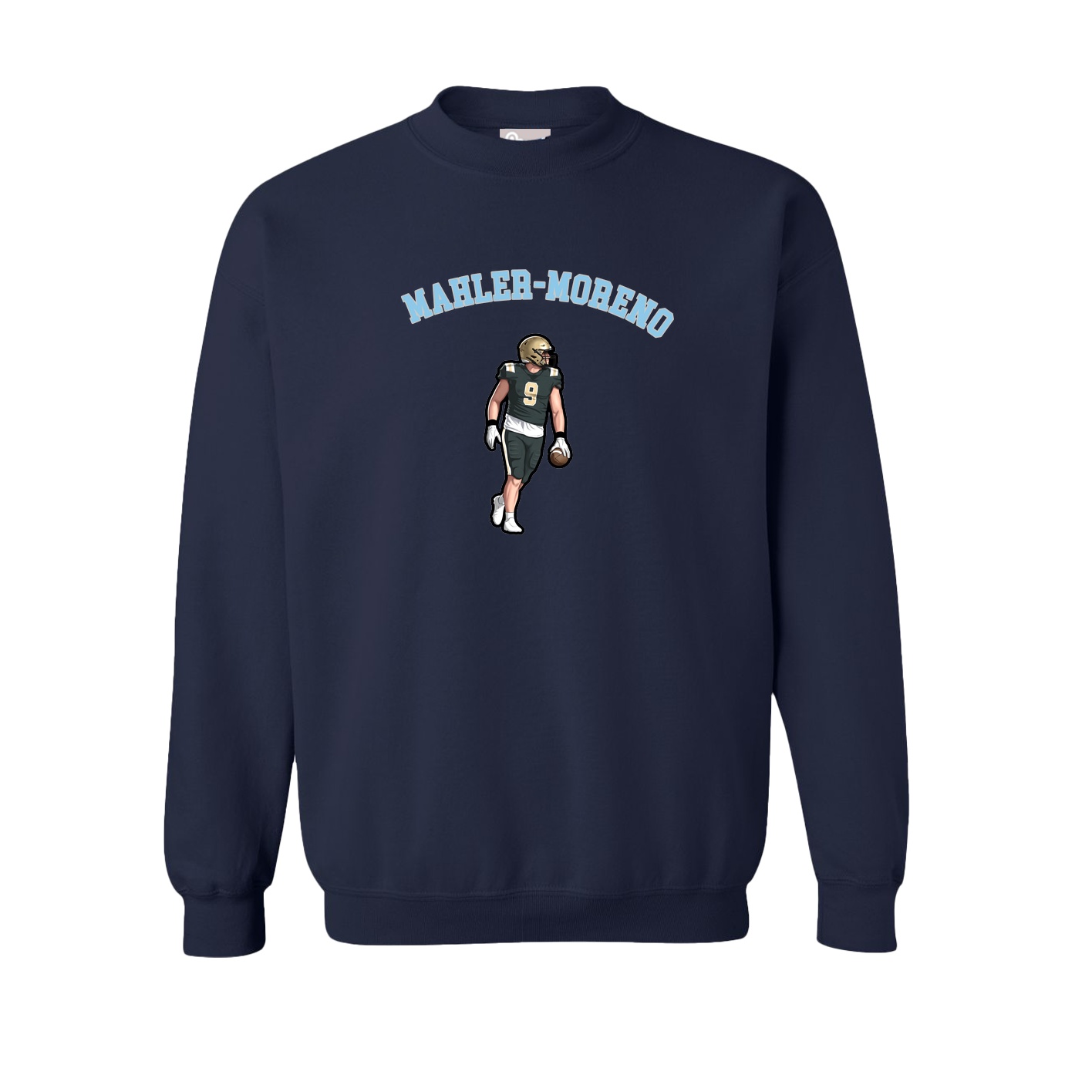 Fleece Crew — Shirsey Arch in Navy