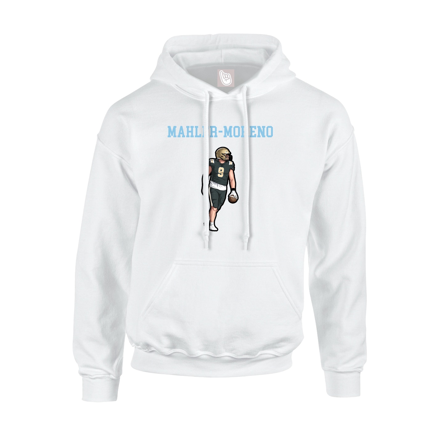 Youth Hoodie — Shirsey in White