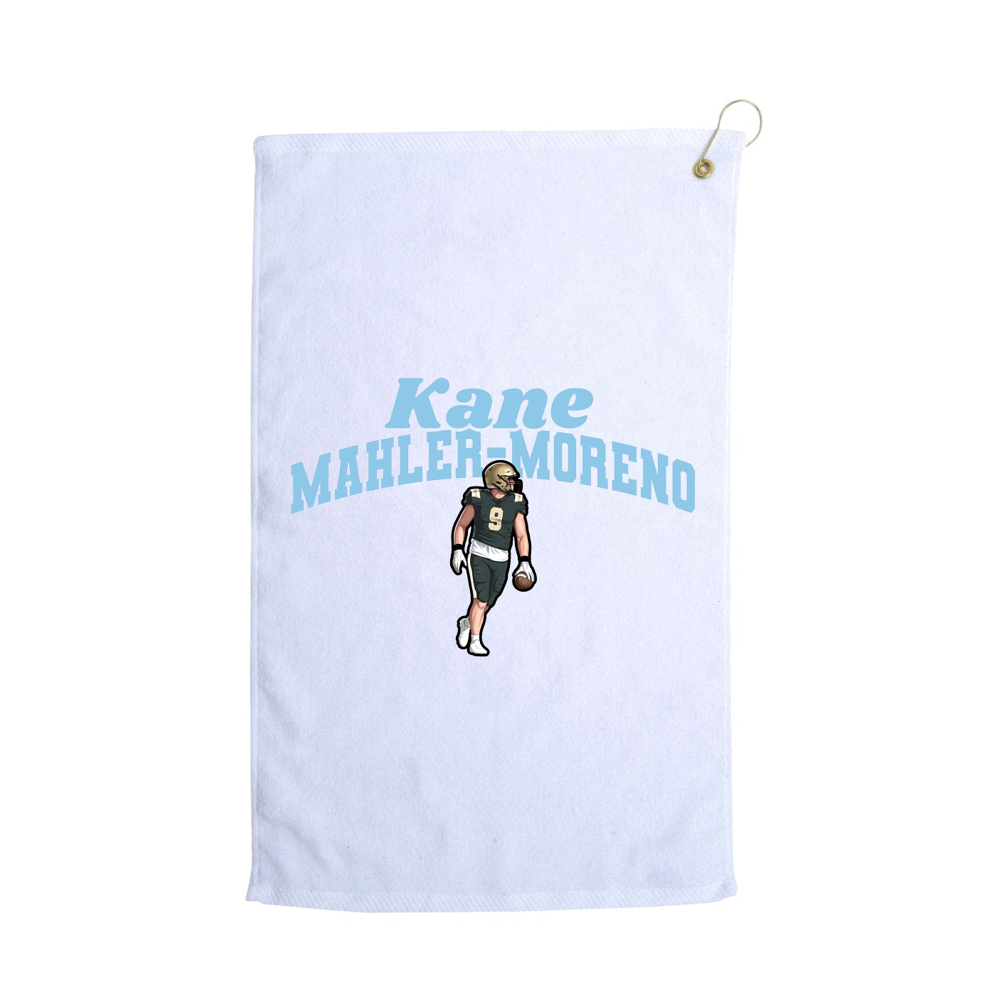 Golf Towel — Signature Arch in White