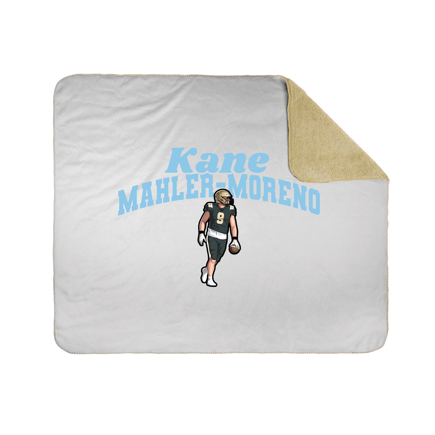 Throw Blanket — Signature Arch in White