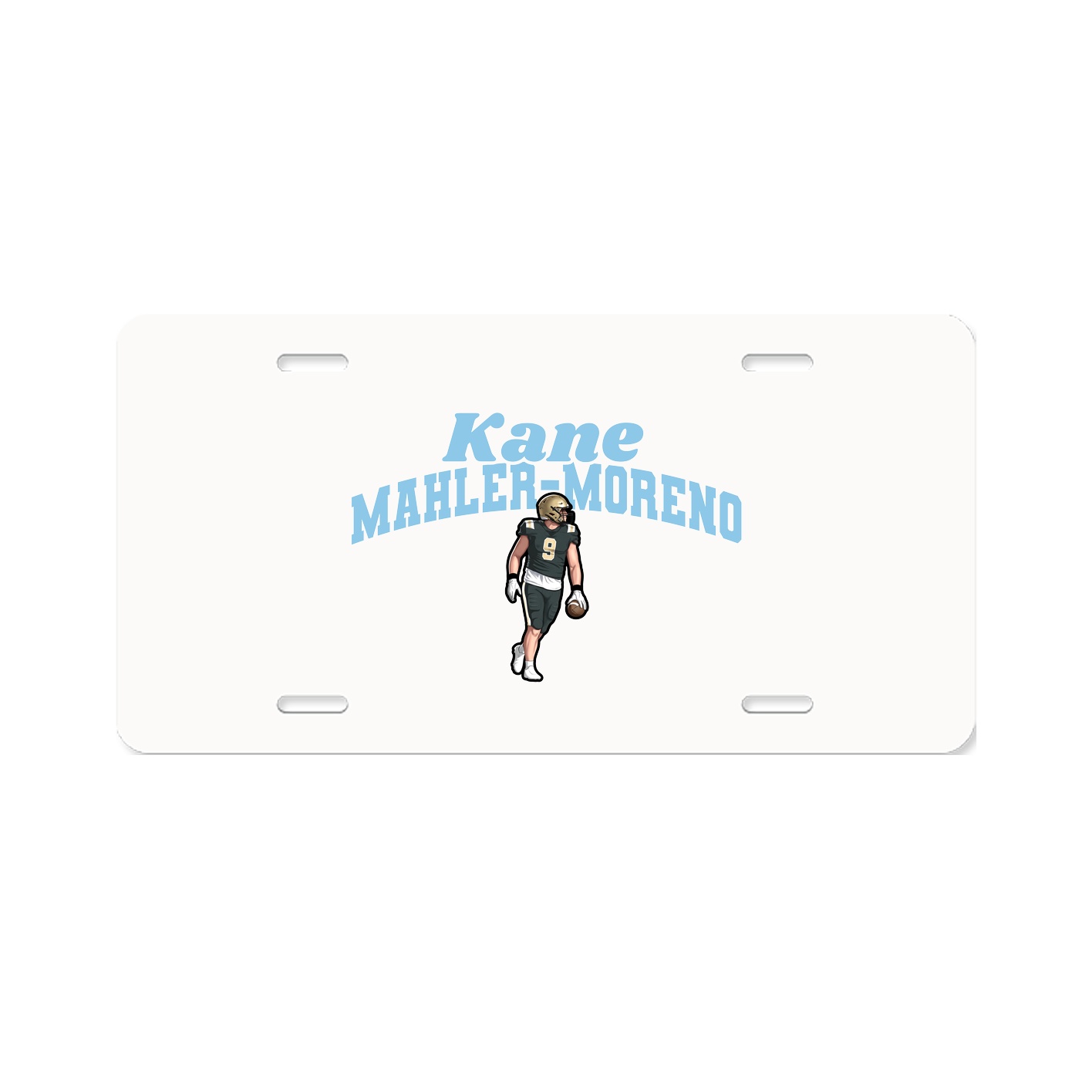 License Plate — Signature Arch in Classic