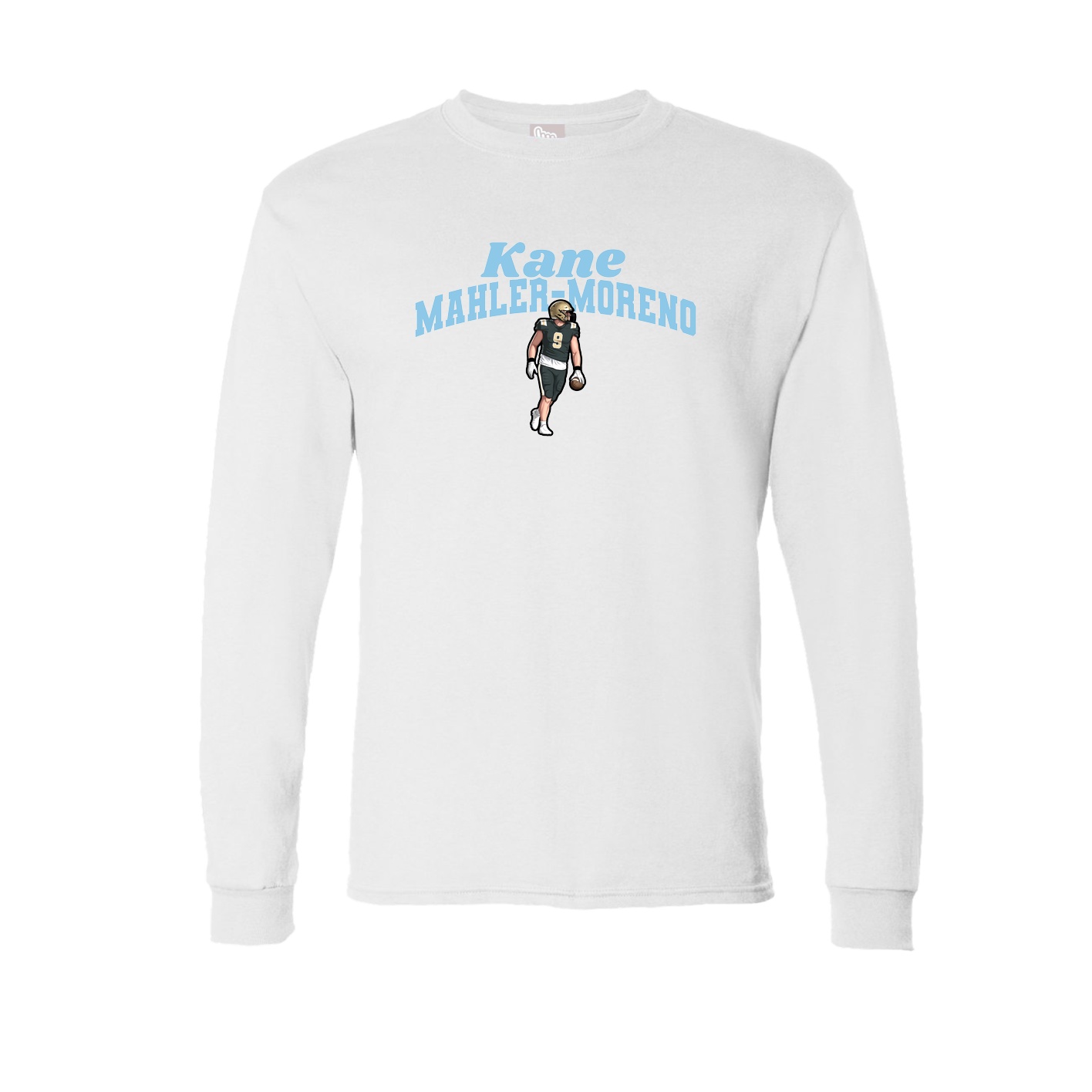 Long Sleeve Tee — Signature Arch in White