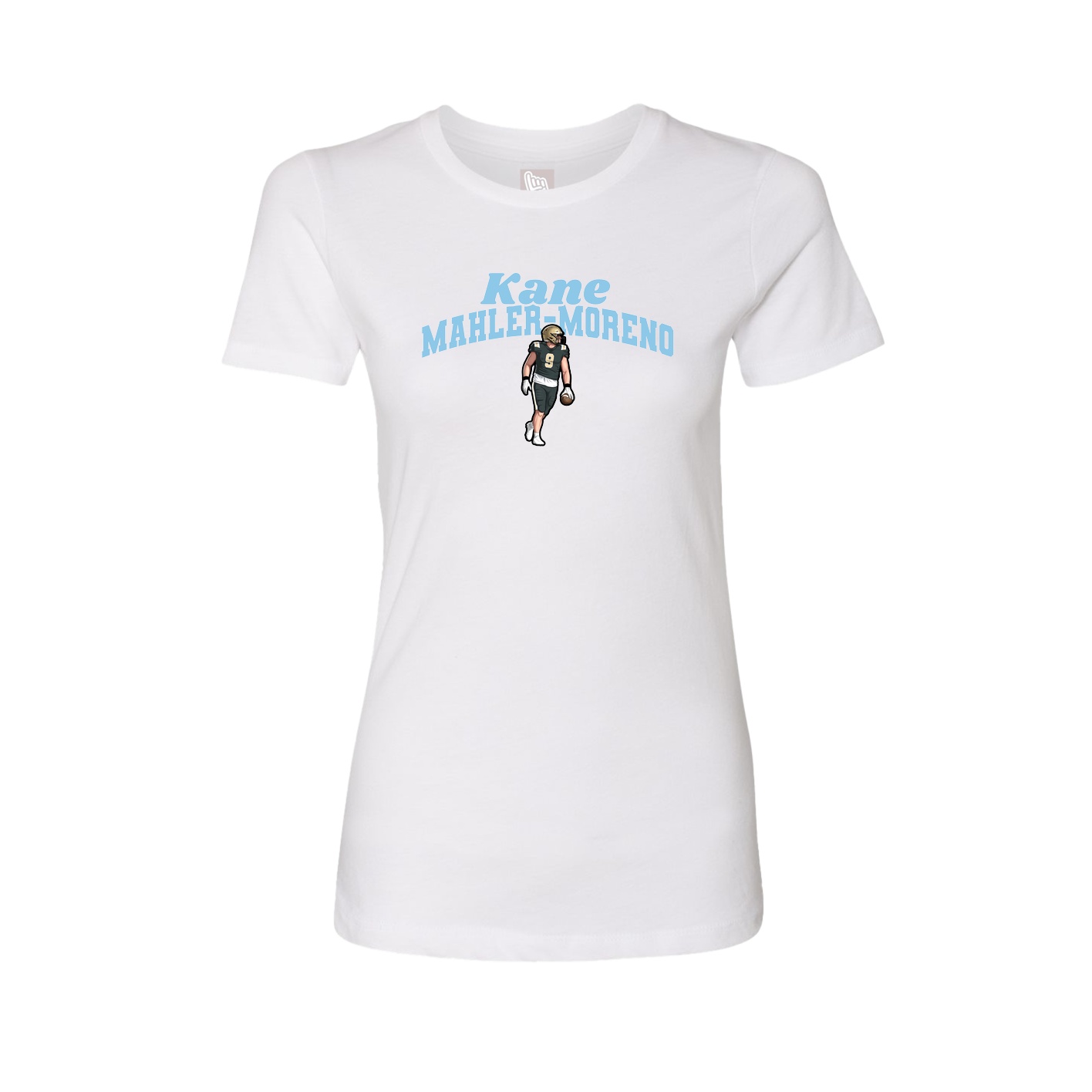Womens Tee — Signature Arch in White